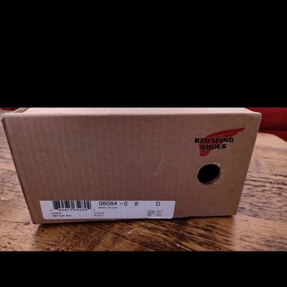 Mens RED WING IRON RANGER - BLACK (New in Box) main image 4